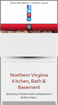 Mobile Screenshot of northernvirginiakitchenandbath.com